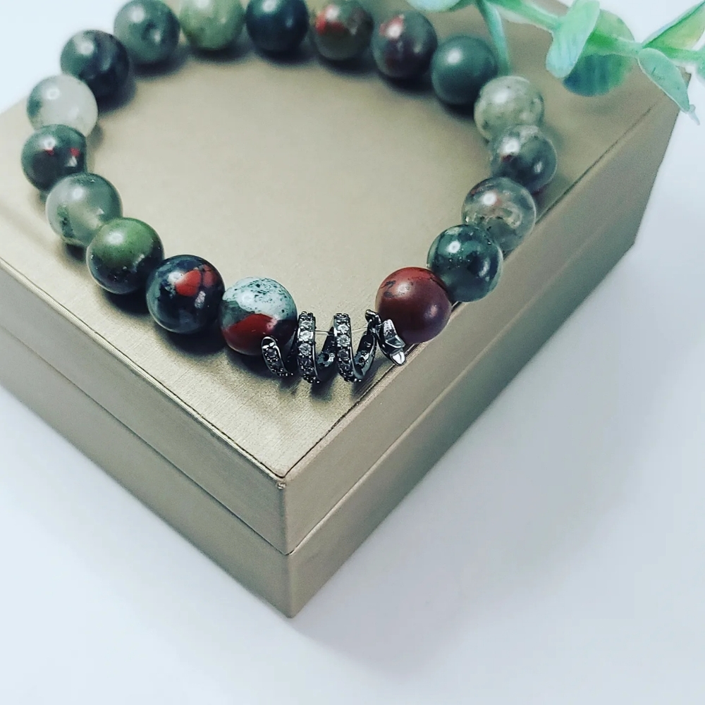 Bloodstone bracelets - Picture 3 of 4